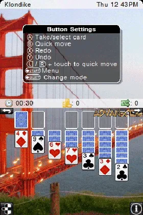 Solitaire Overload (USA) screen shot game playing